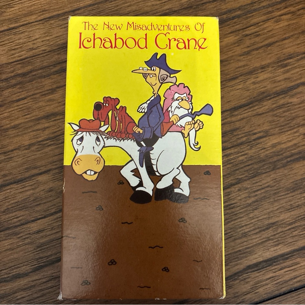 The New Misadventures of Ichabod Crane vhs